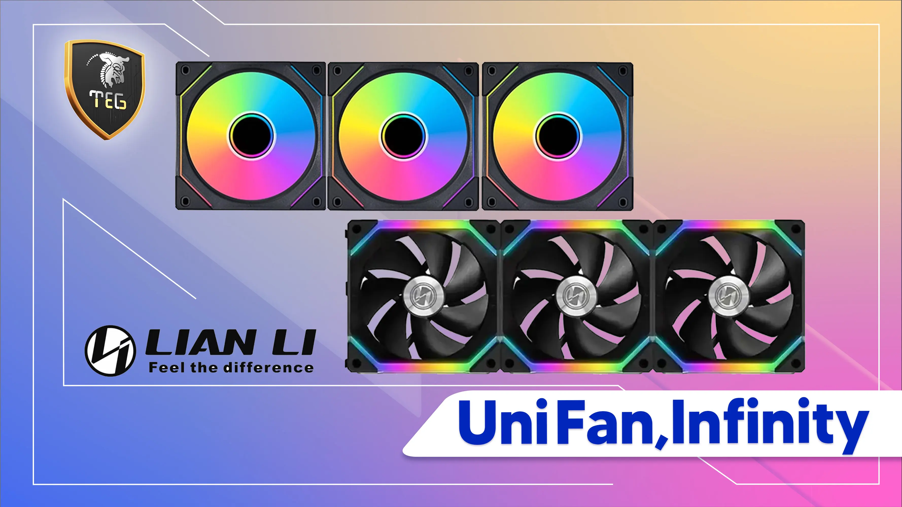 مقایسه فن کیس لیان لی مدل های UNI FAN SL V2 و UNI Fan SL INFINITY
